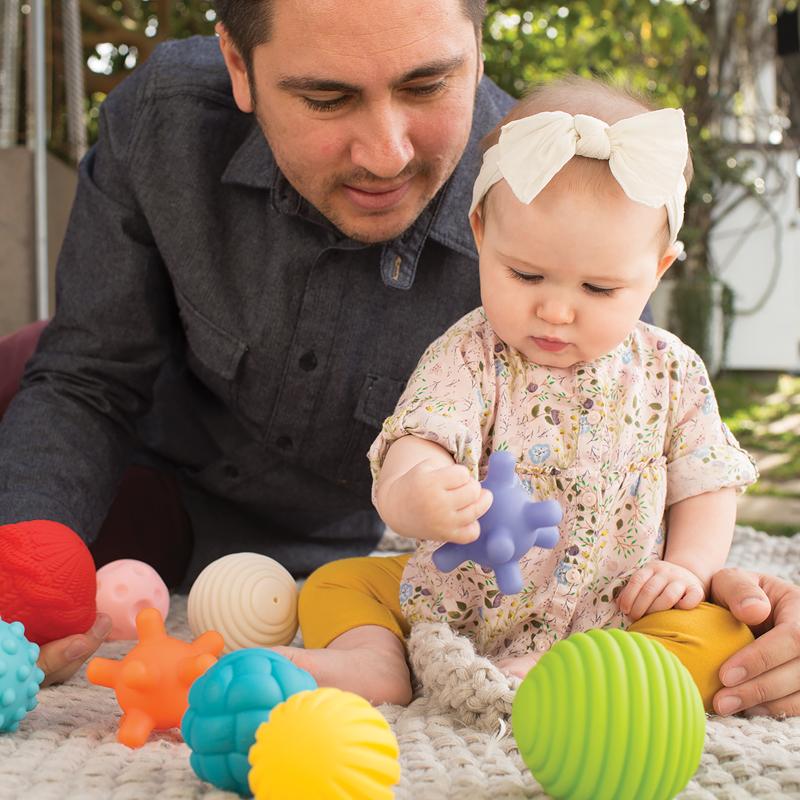 Infantino - Conjunto de Bolas Texturizadas Anne Claire Baby Store