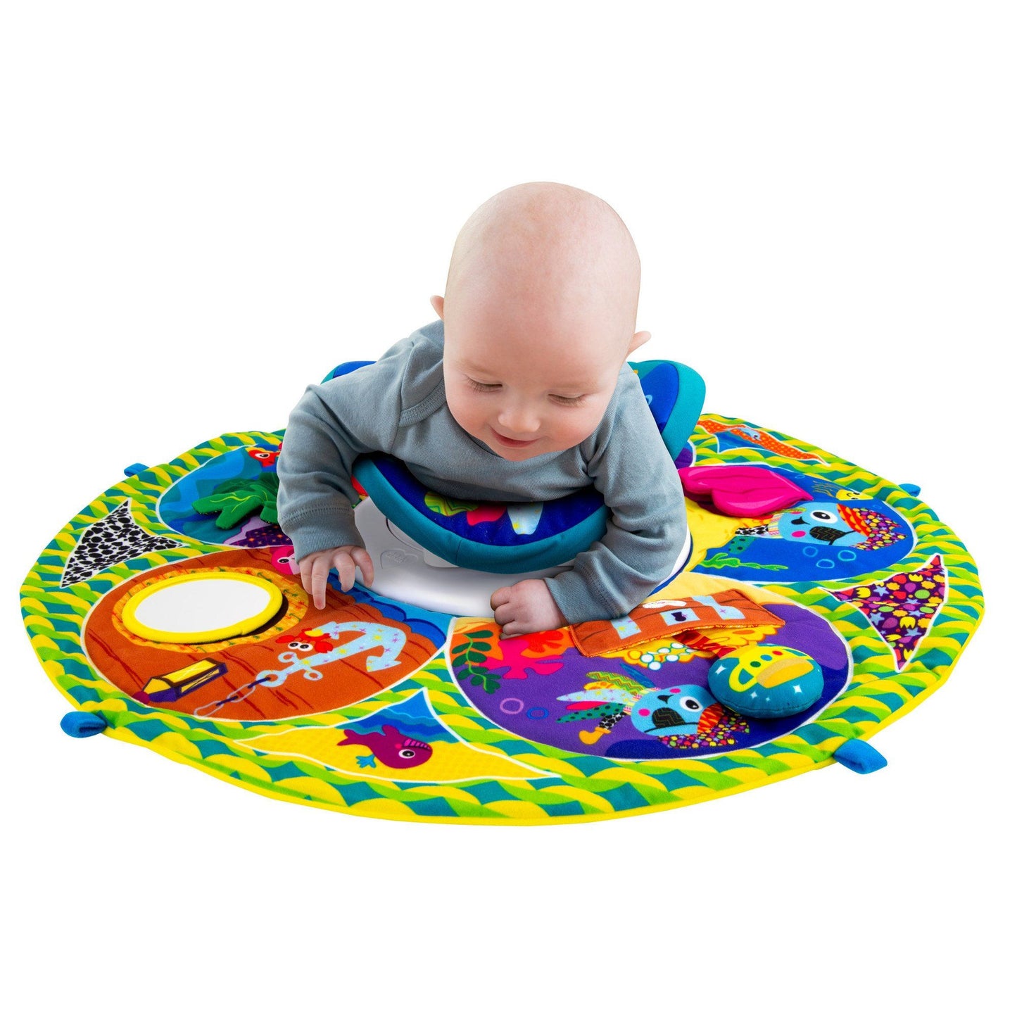 Lamaze Girar e Explorar - Tapete de Atividades Giratório para Bebês Anne Claire Baby Store