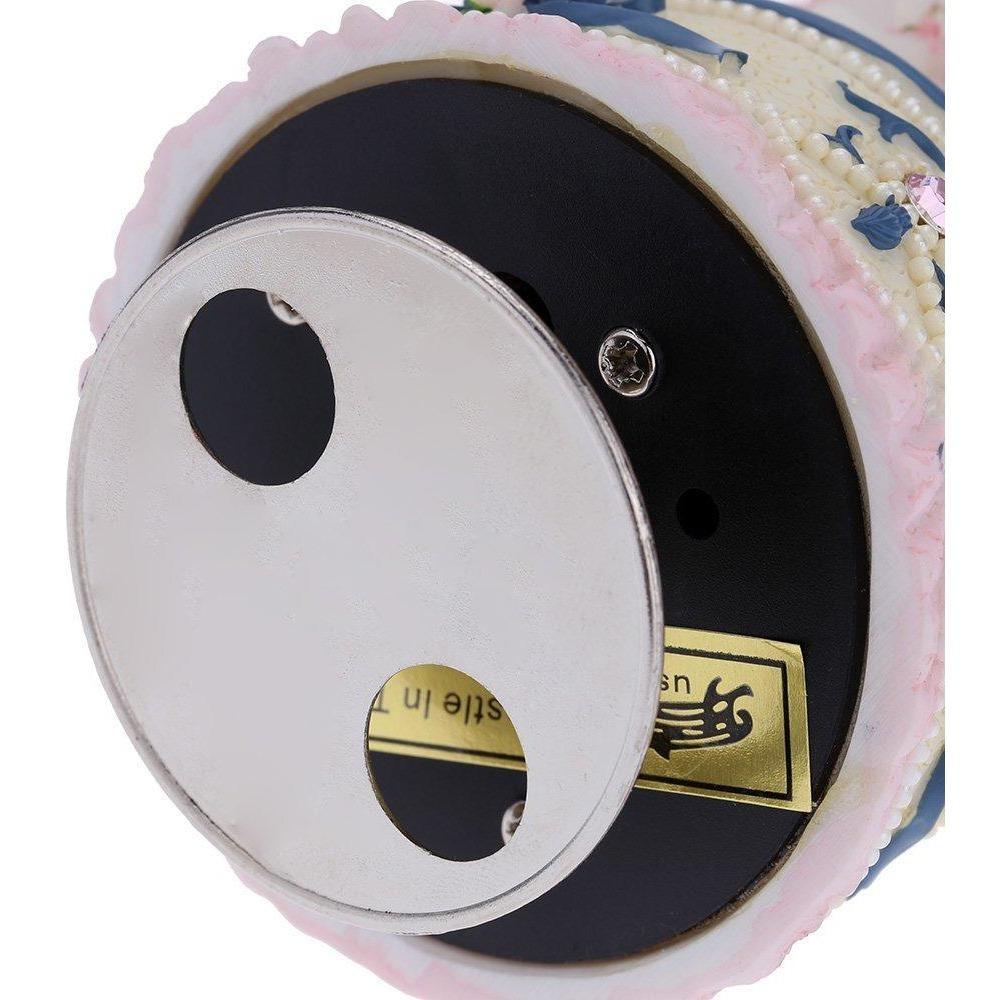 Laxury Windup 3-horse Carousel Music Box (col1) Anne Claire Baby Store