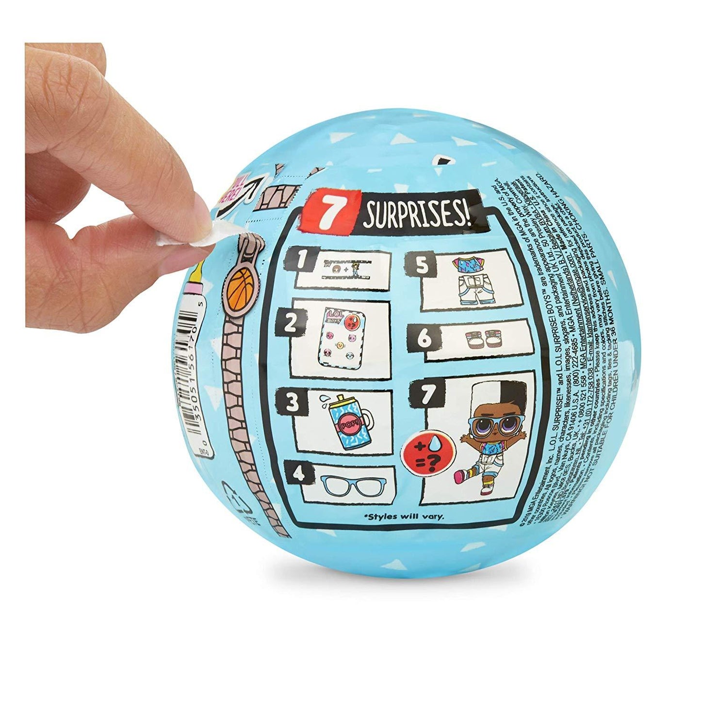 L.O.L. Surprise! Boys Character Doll with 7 Surprises Brinquedo Anne Claire Baby Store