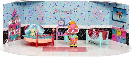 L.O.L Surprise! Furniture Bedroom with Neon 10+ Surprises, Multi Anne Claire Baby Store