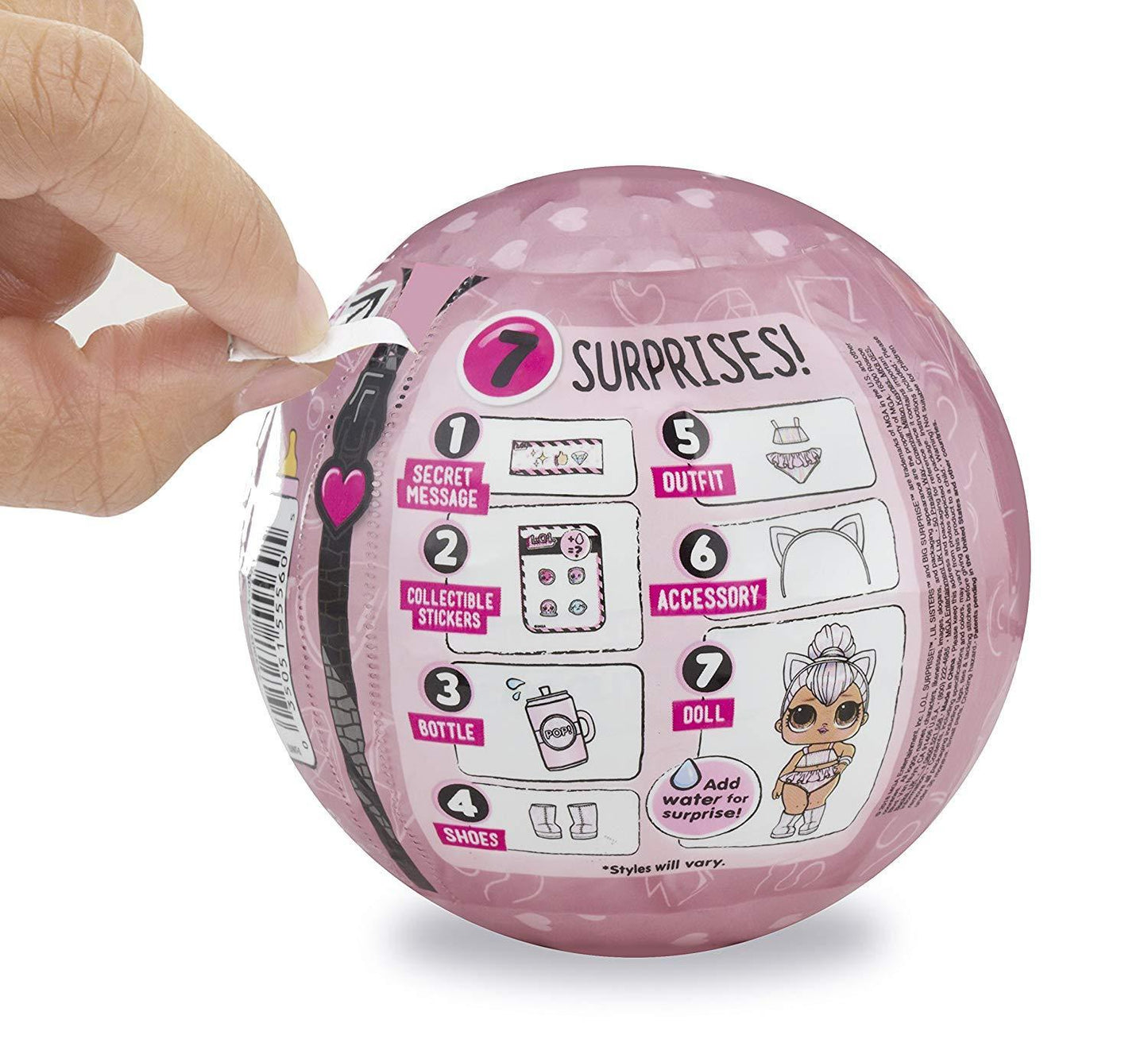 L.O.L. Surprise! Tots Ball- Glam Glitter Series 2 Brinquedo Anne Claire Baby Store