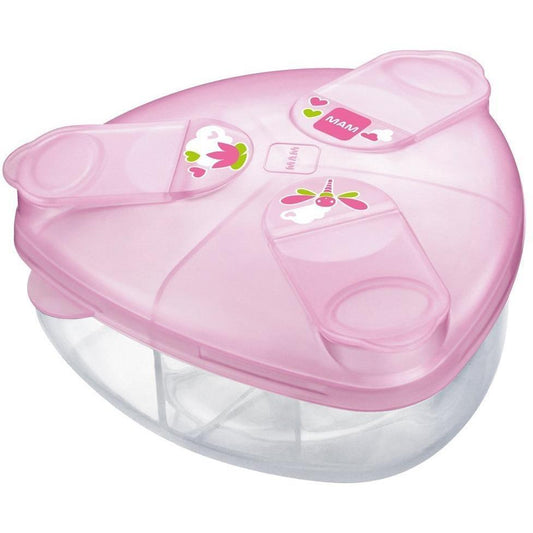 MAM Porta Leite em Pó Anne Claire Baby Store Rosa