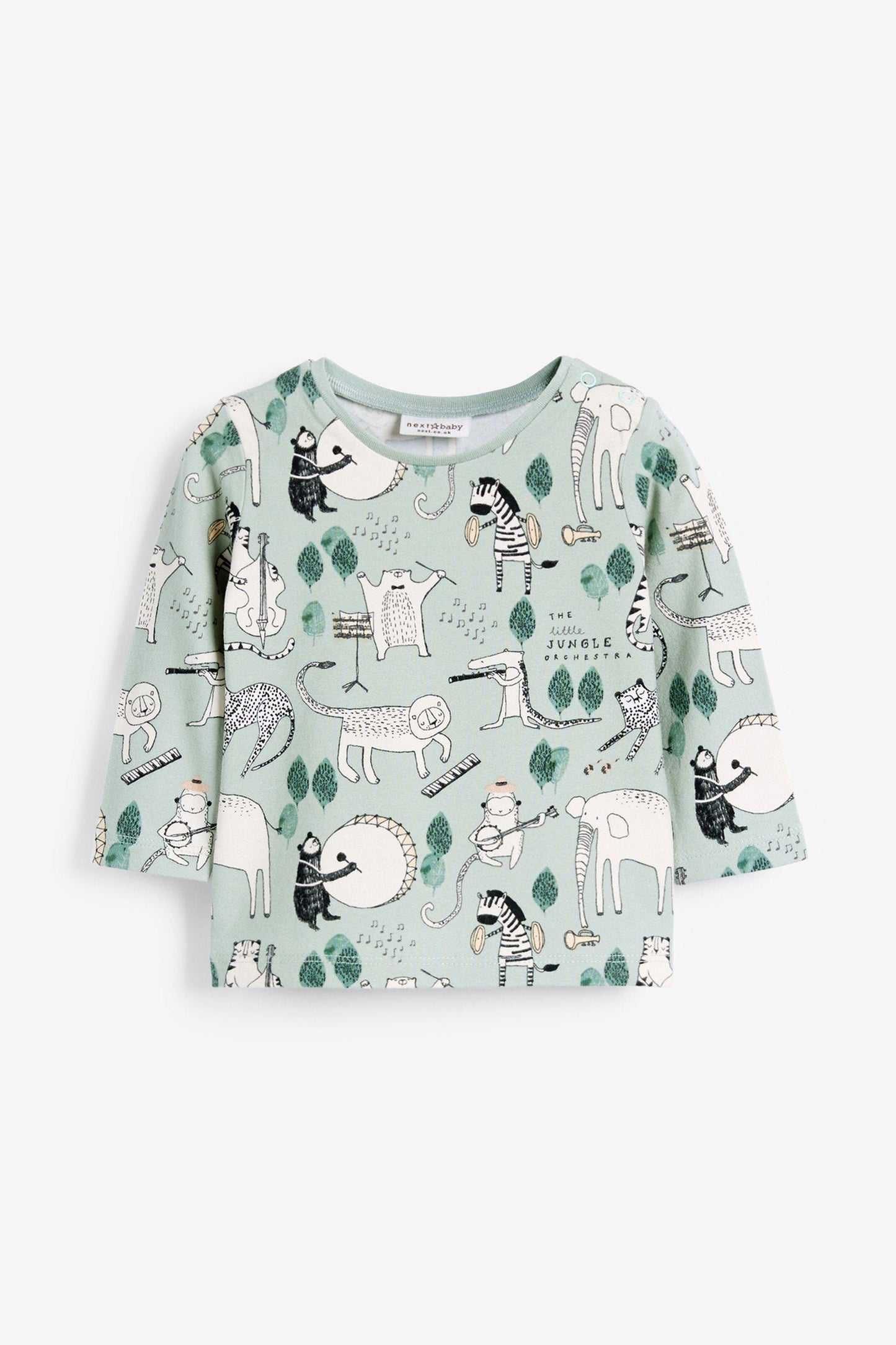 Meu Primeiro Guarda-Roupas - T-shirts Verde Character - Kit com 2 ROUPA BabyBoy
