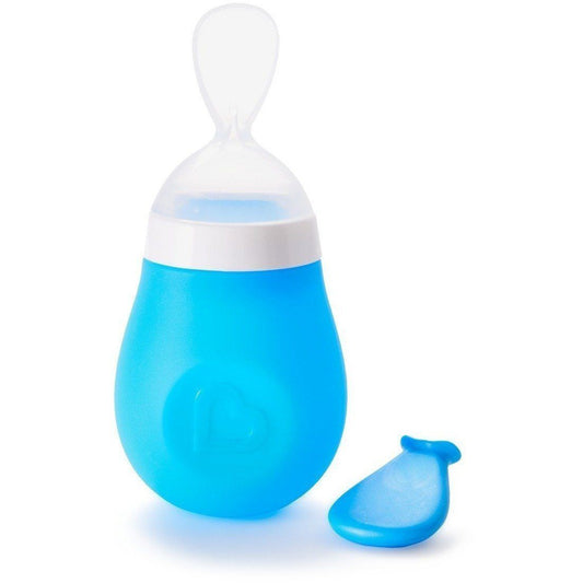 Munchkin Colher Squeeze Anne Claire Baby Store Azul