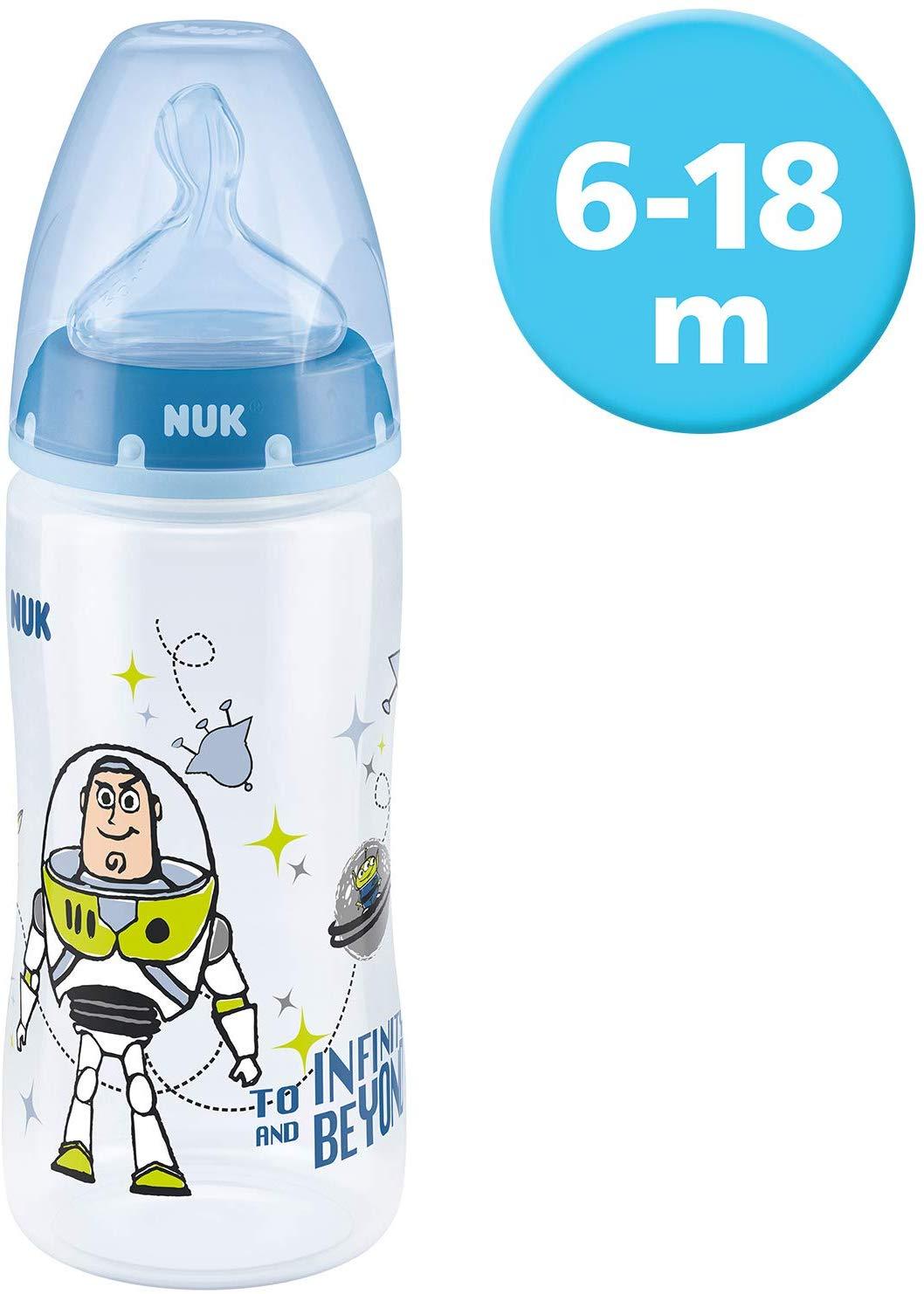 Nuk Disney First Choice - Mamadeira 300ml, 6-18 meses Anne Claire Baby Store Toy Story Azul
