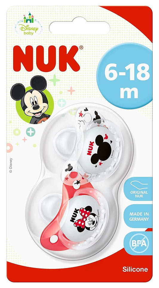 Nuk Disney Kit de Mamadeiras, Copo de Treinamento e Chupetas - 7 itens Bestseller Anne Claire Baby Store