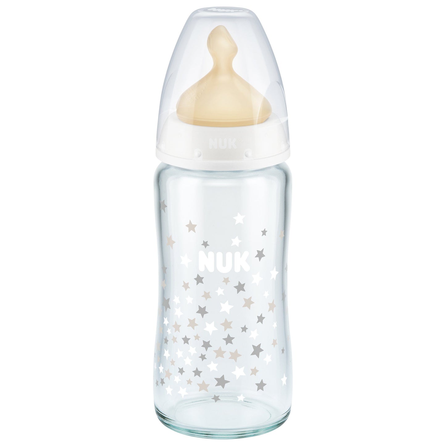 Nuk Mamadeira Avulsa Anne Claire Baby Store Vidro Bico Latex 240ml