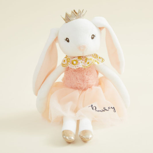 Boneca Princesa Coelhinha Personalizada em Vestido Rosa