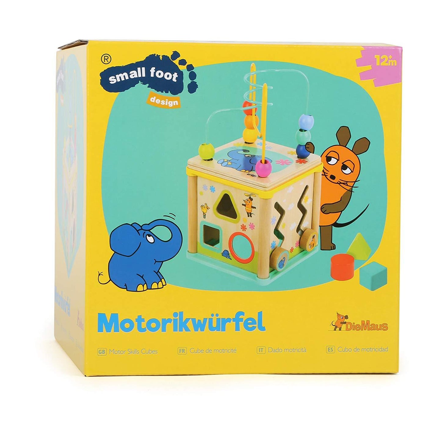 Small Foot Cubo de Atividades Motoras em Madeira Anne Claire Baby Store