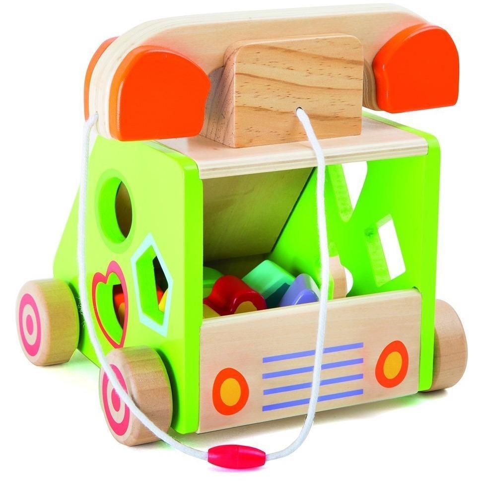 Small Foot Telephone Pull-Along and Motor Skills Trainer (de madeira) Anne Claire Baby Store
