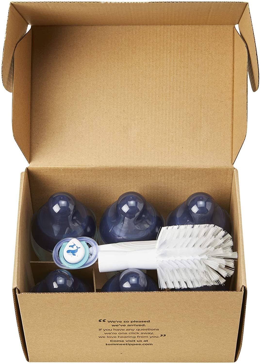 Tommee Tippee Closer to Nature - Conjunto de mamadeiras 8 Itens Azul Anne Claire Baby Store