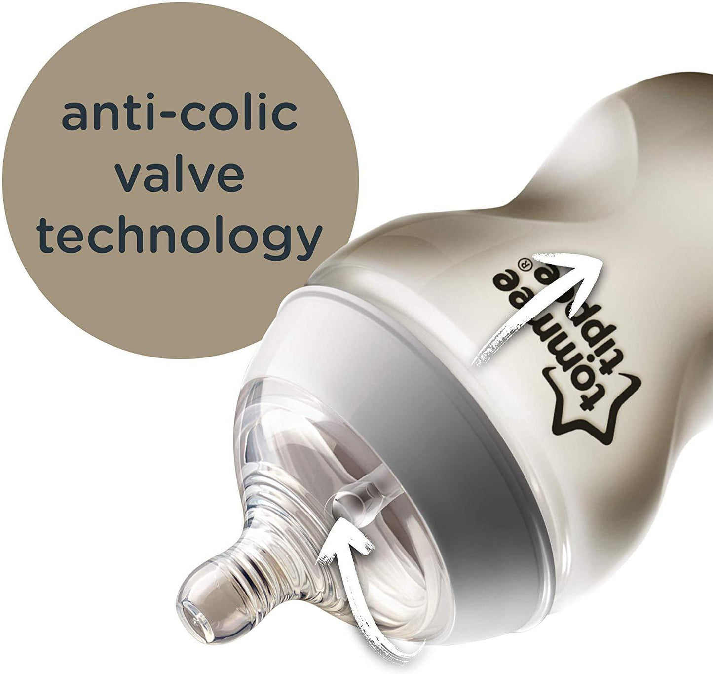 Tommee Tippee Closer to Nature Mamadeiras Morning Skies 260ml - Kit com 3 Anne Claire Baby Store