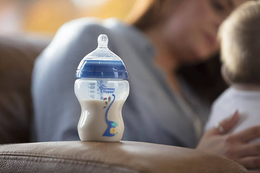 Tommee Tippee - kit de 3 mamadeiras decoradas azul 260 ml Anne Claire Baby Store
