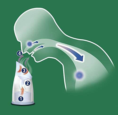 Vicks Inalador de vapor pessoal com duas almofadas de perfume Anne Claire Baby Store