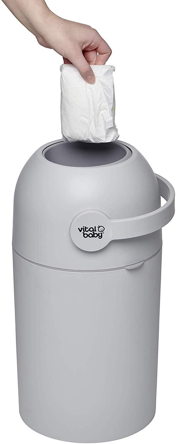 Vital Baby HYGIENE - Lixeira com sistema anti odor Anne Claire Baby Store