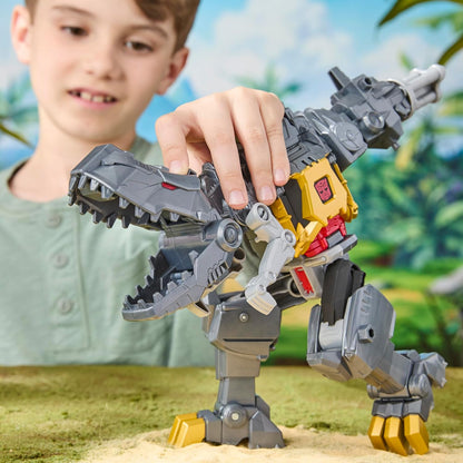 Transformers CYBERWORLD Grimlock Chomp e Battle Action Figure