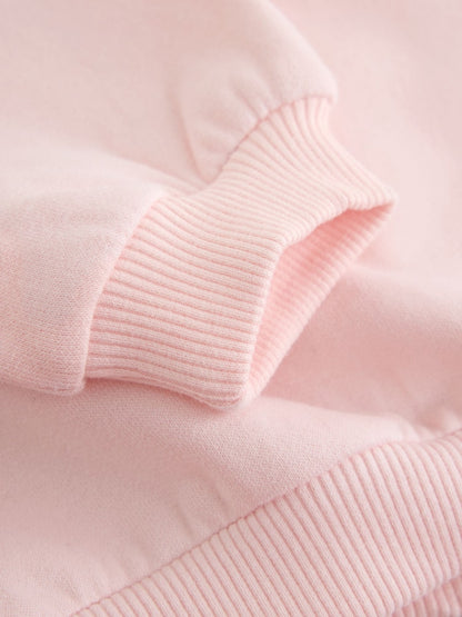 |Girl| Moletom Gola Careca Pink Pasta Club (3 meses a 7 anos)