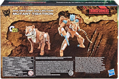 Transformers Generations War for Cybertron Golden Disk Collection Capítulo 3, Mutant Tigatron, EXCLUSIVO DA AMAZON