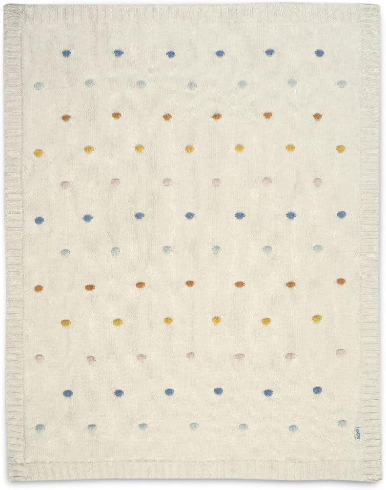 Manta de malha pequena Mamas & Papas, rosa chiclete