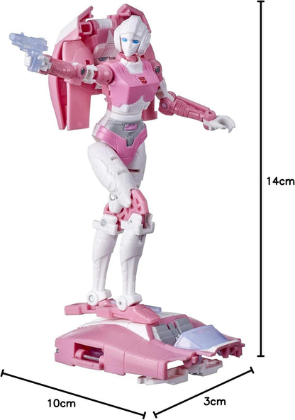 Transformers Generations War for Cybertron: Earthrise Deluxe WFC-E17 Arcee - Figura de Acção - Para Crianças a partir dos 8 Anos, 14 cm, Multicolor E7159