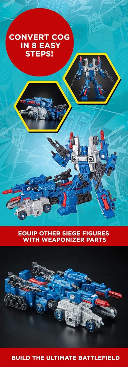 Figura de acção Transformers Generations War for Cybertron: Siege Deluxe Class WFC-S8 Cog Weaponizer