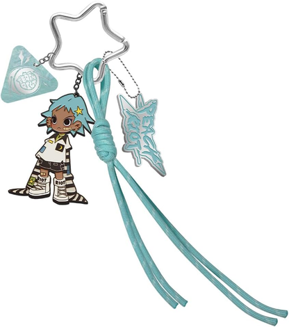 POP MART Lil Peach Riot: Carregando! Série de bonecos, 1 caixa, design premium, presente para mulheres, boneco de ação colecionável chique e favorito dos fãs