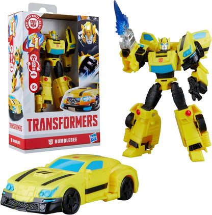 Transformers Prime Changers Bumblebee - Figura de Acção, Transforma-se de Robot em Carrinho, para Crianças a partir dos 6 Anos
