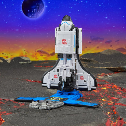 Figura de ação Transformers Legacy United Leader Class Galaxy Shuttle