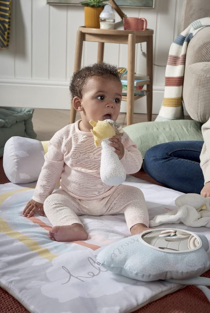 Conjunto de tapetes de brincar para bebés e crianças pequenas Mamas & Papas - Happy Cloud, Multi