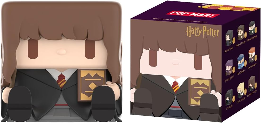 POP MART Harry Potter e o Cálice de Fogo Série Figuras 1PC Acessórios Decorativos, Presente