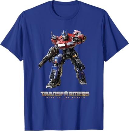 T-shirt de corpo inteiro Transformers: A Ascensão das Feras Optimus Prime
