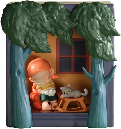 POP MART Zsiga Take It Slow Series Figuras 1 Caixa Articulada Personagem Design Premium Presentes para Mulheres Brinquedo Colecionável Favorito dos Fãs Figura de Ação de Brinquedo