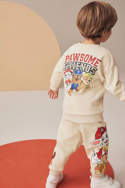 |Boy| Conjunto De Moletom e Calça De Corrida Stone Paw Patrol (3 meses a 8 anos)