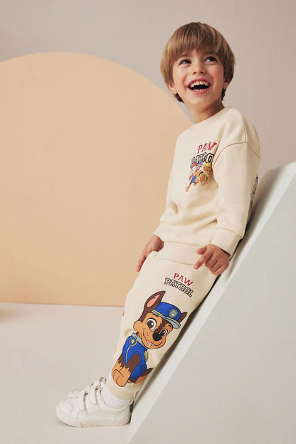 |Boy| Conjunto De Moletom e Calça De Corrida Stone Paw Patrol (3 meses a 8 anos)