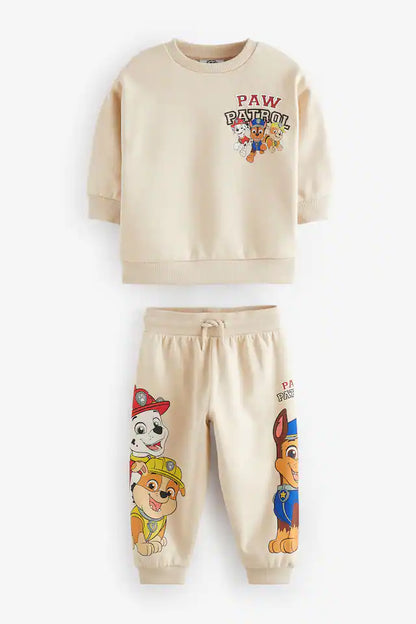 |Boy| Conjunto De Moletom e Calça De Corrida Stone Paw Patrol (3 meses a 8 anos)