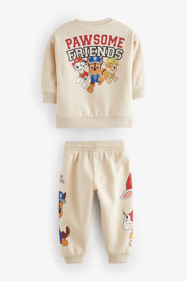 |Boy| Conjunto De Moletom e Calça De Corrida Stone Paw Patrol (3 meses a 8 anos)