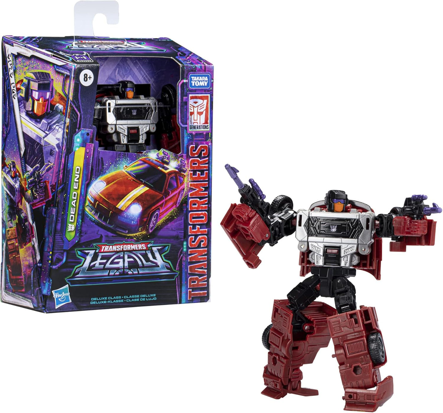 Transformers Generations Legacy Deluxe Dead End Action Figure - 8 anos ou mais, 14 cm