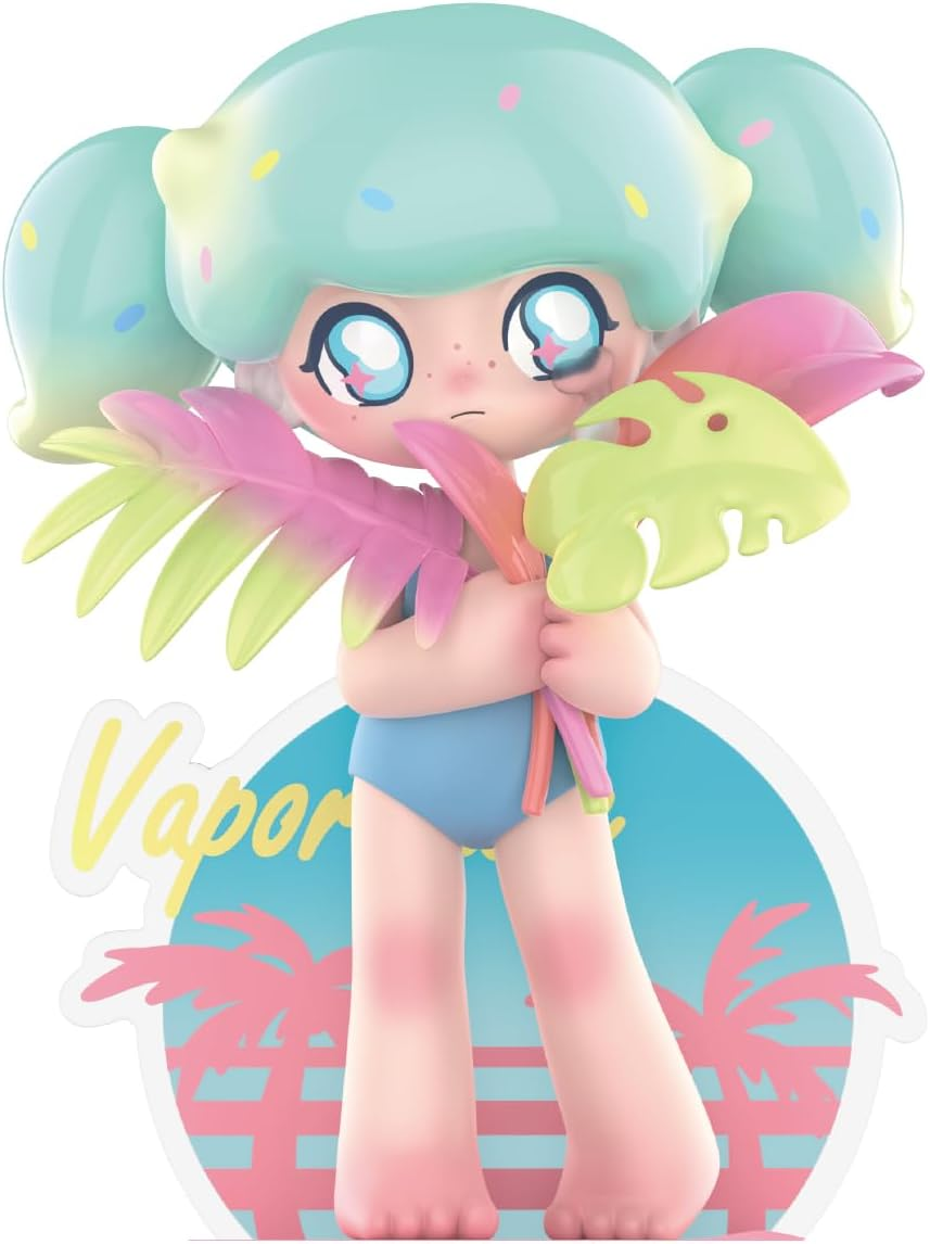 POP MART AZURA Bonecos da série Warm Christmas, 1 caixa, bonecos de ação exclusivos, brinquedo de arte colecionável popular, bonecos fofos, presente criativo para festa de aniversário de Natal