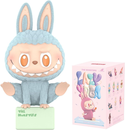 POP MART THE MONSTERS Conjunto quase oculto completo 1 peça 2,5 polegadas Personagem articulada Design premium Presentes para mulheres Figura de ação de brinquedo de arte chique favorita dos fãs