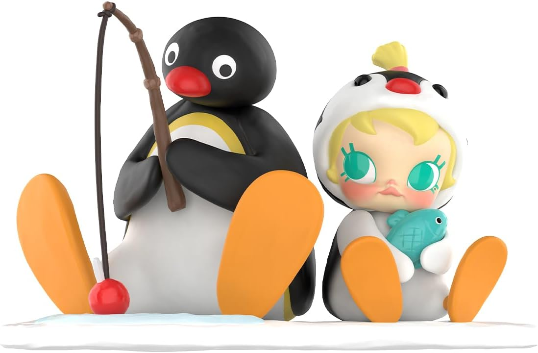 POP MART Baby Molly Baby Molly Future Painter 1 peça, design premium, presente para mulheres, boneco de ação colecionável chique e favorito dos fãs