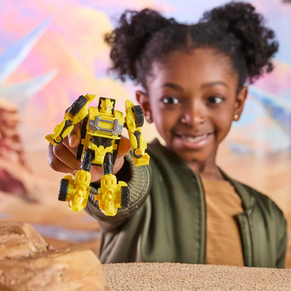 Transformers CYBERWORLD Cyber Changers Bumblebee Figura de Acção