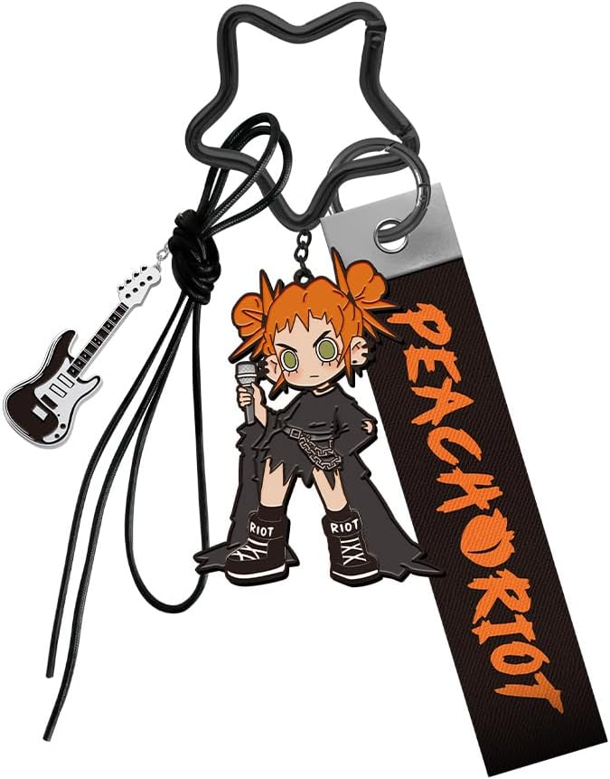 POP MART Lil Peach Riot: Carregando! Série de bonecos, 1 caixa, design premium, presente para mulheres, boneco de ação colecionável chique e favorito dos fãs