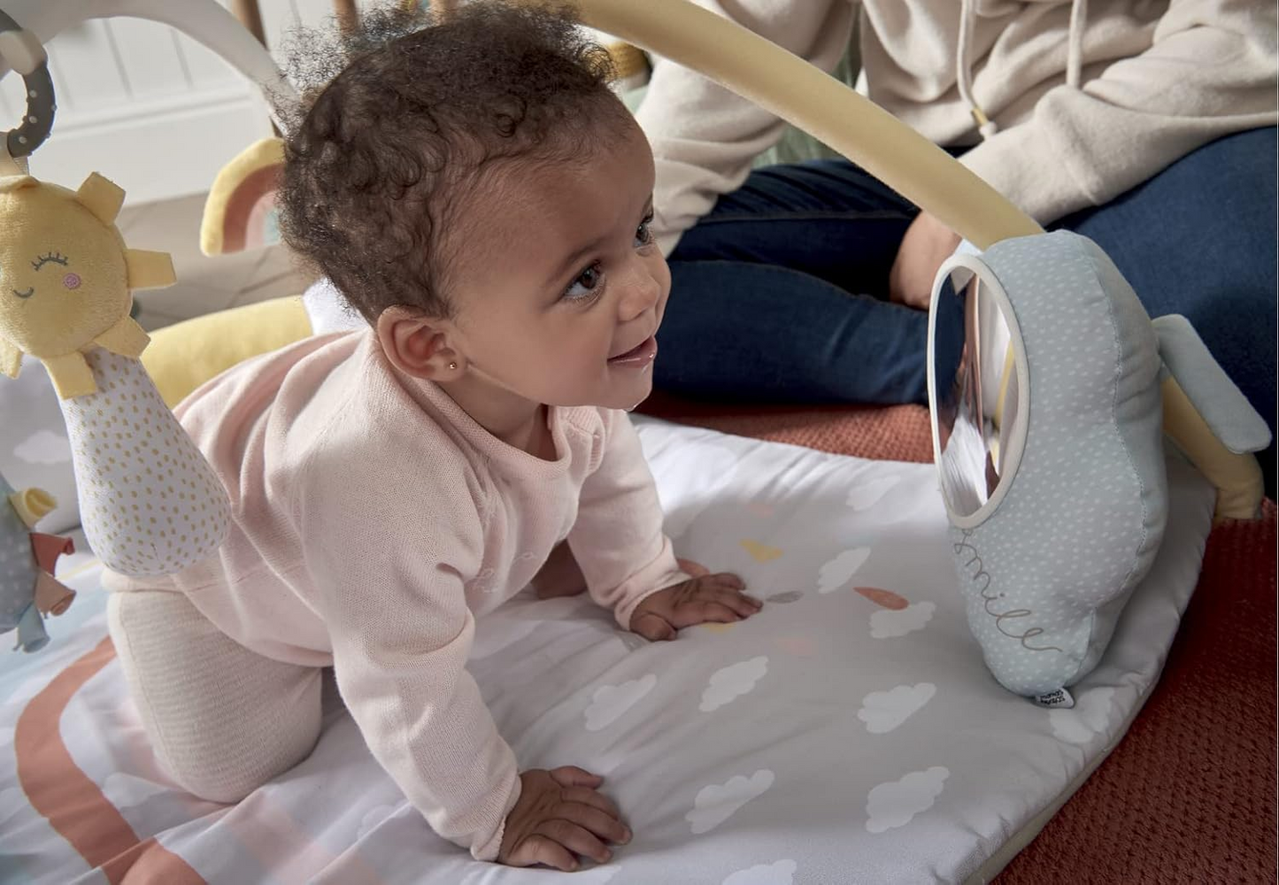 Conjunto de tapetes de brincar para bebés e crianças pequenas Mamas & Papas - Happy Cloud, Multi