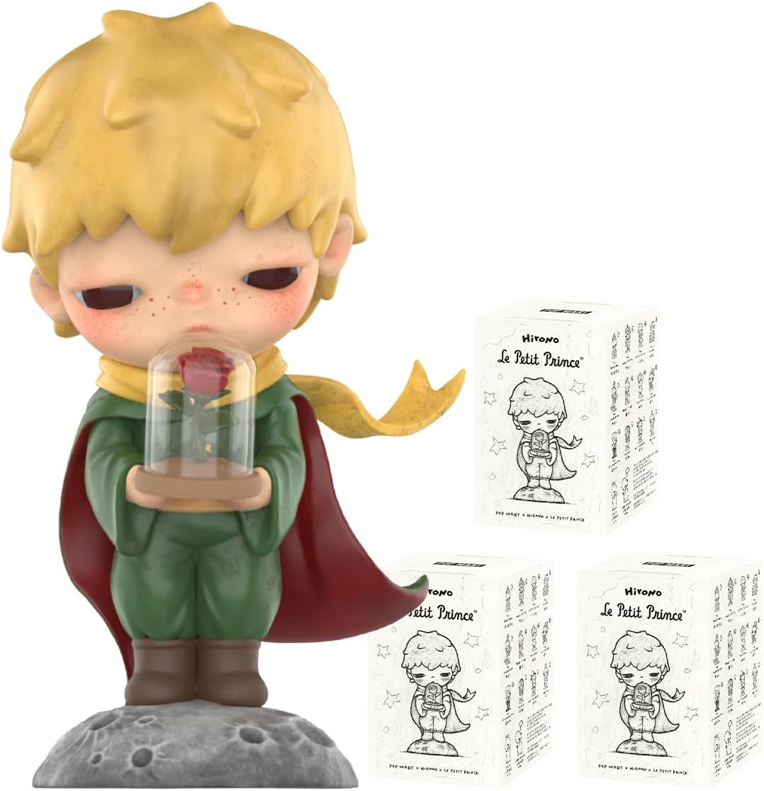 Figura de ação de brinquedo colecionável chique de arte favorita dos fãs, presente de design premium para mulheres, modelo de pena de cerâmica Hirono da POP MART