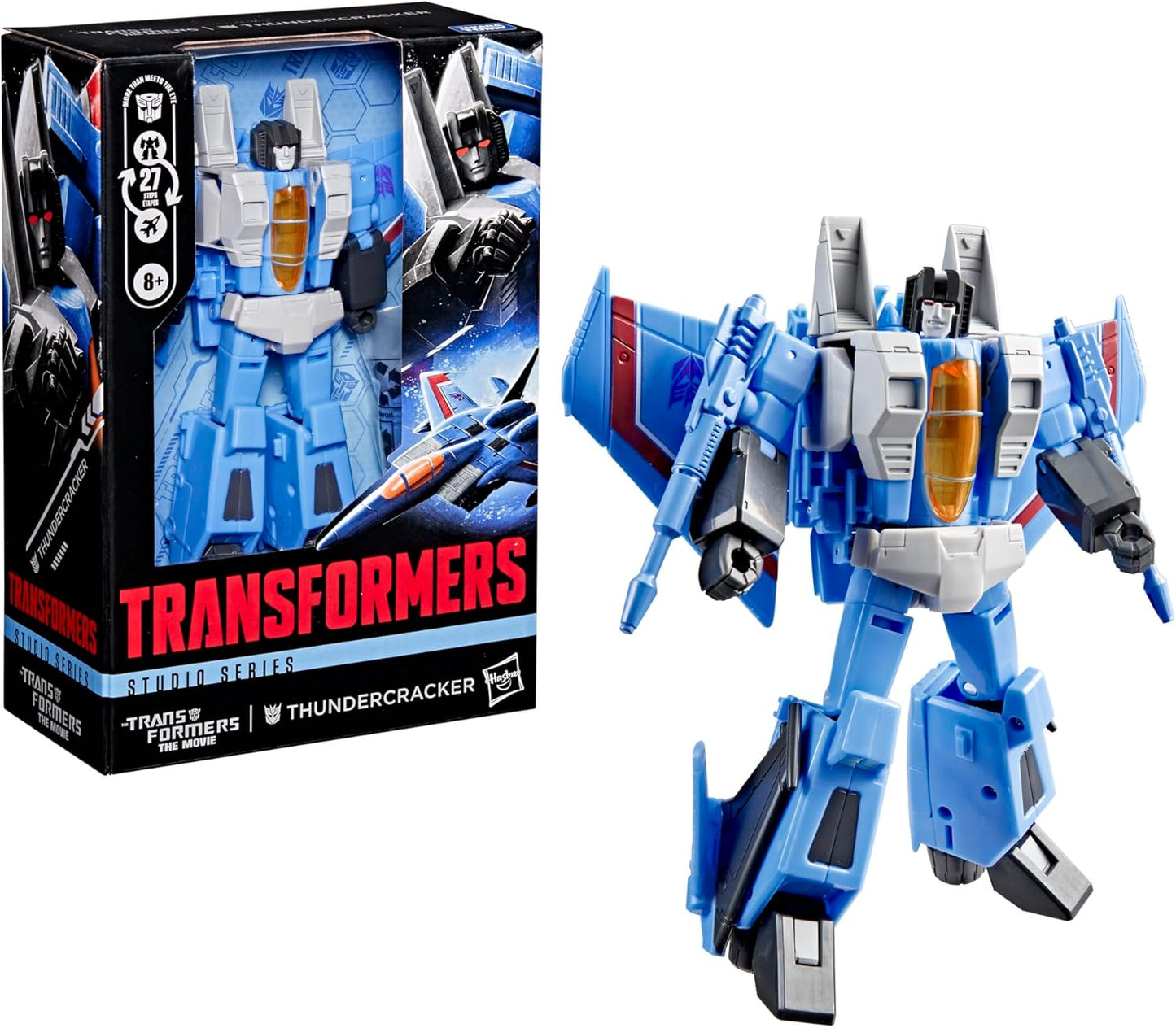 Figura de ação Thundercracker da linha Transformers Studio Series: O Filme, Classe Voyager