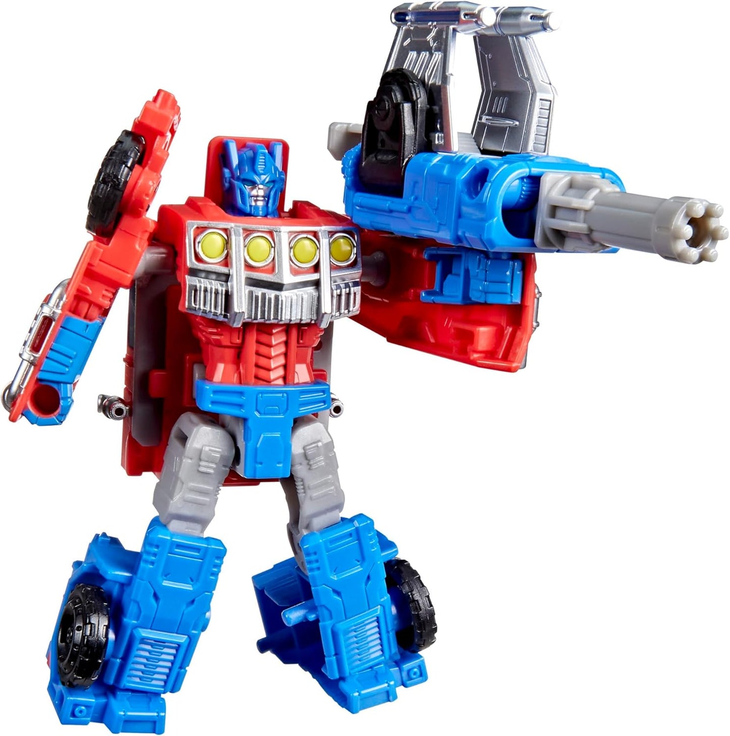 Figura de ação Transformers CYBERWORLD Armored Cyber Changers Chop Shop