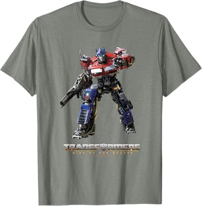 T-shirt de corpo inteiro Transformers: A Ascensão das Feras Optimus Prime