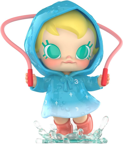 POP MART Baby Molly Baby Molly Future Painter 1 peça, design premium, presente para mulheres, boneco de ação colecionável chique e favorito dos fãs