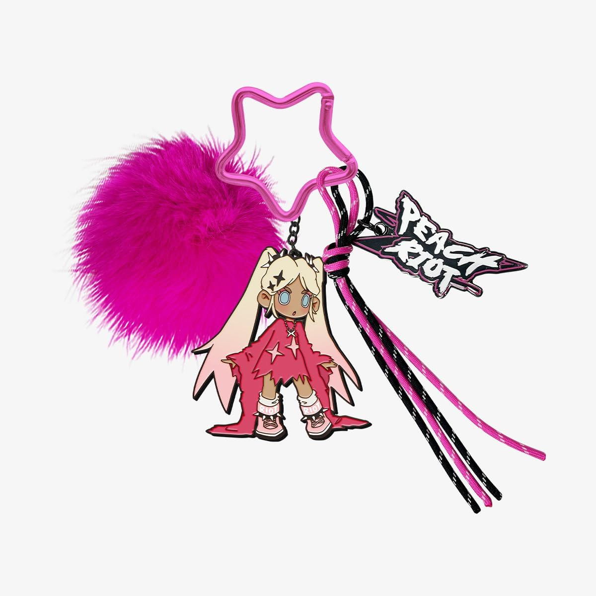 POP MART Lil Peach Riot: Carregando! Série de bonecos, 1 caixa, design premium, presente para mulheres, boneco de ação colecionável chique e favorito dos fãs